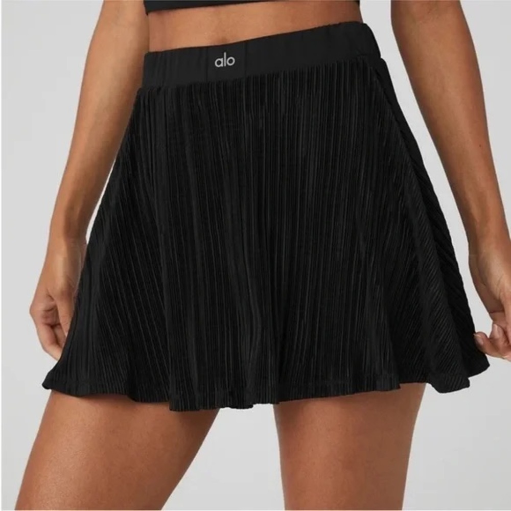 Alo micro plisse skirt